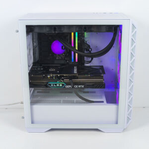 PC Gaming White Angel: Ryzen 9 7900|RX 9060 8GB|SSD 1TB 6000 MBs|32 GB DDR5 6000 MHz| Win 11 et Office Preinstallé