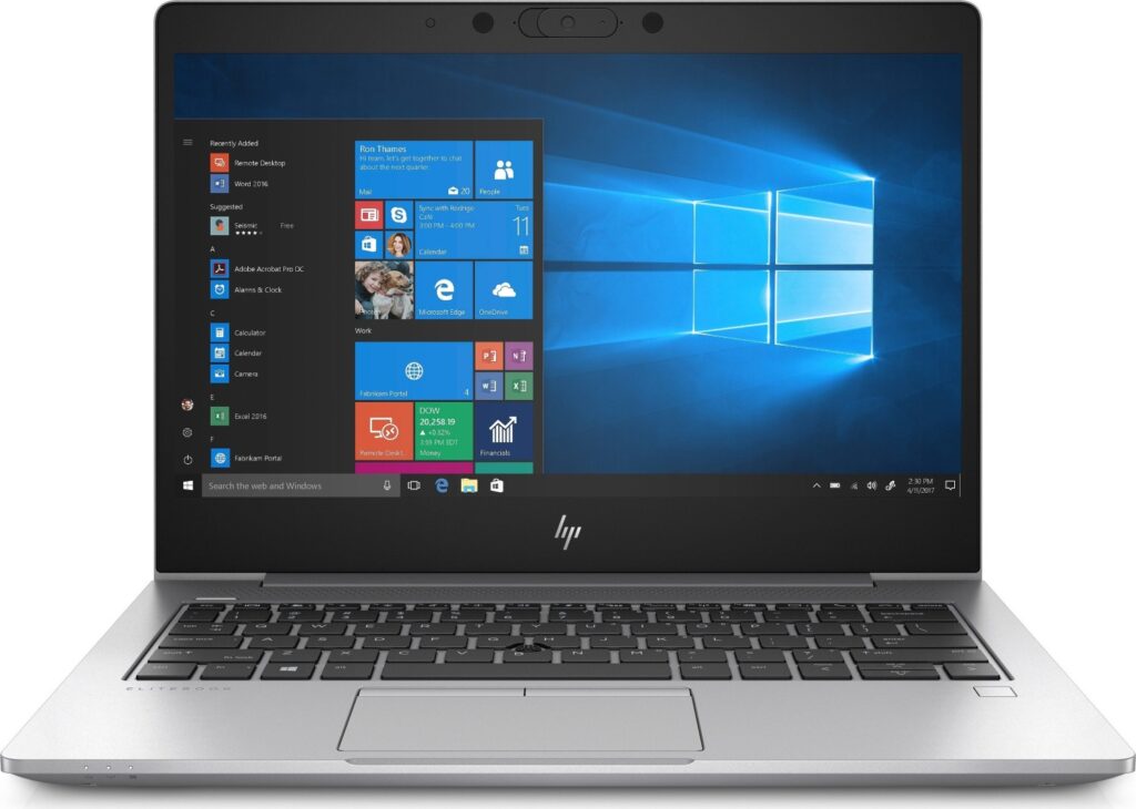 HP EliteBook 830 G6 – 8 Go • 256 Go SSD • Refurbished
