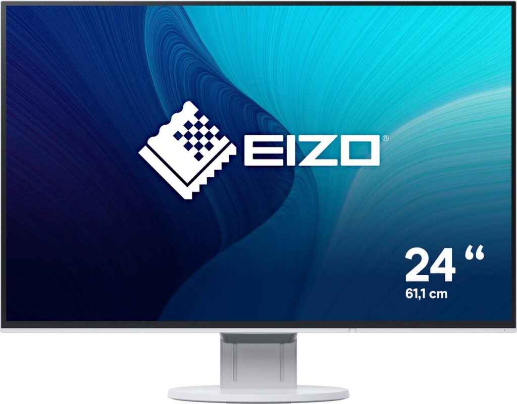 🖥️ Ecran EIZO FlexScan EV2456 – Blanc Reconditionné