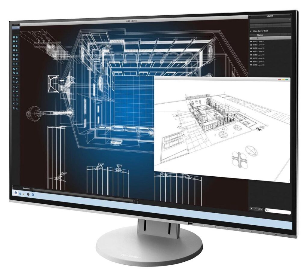 🖥️ Ecran EIZO FlexScan EV2456 – Blanc Reconditionné