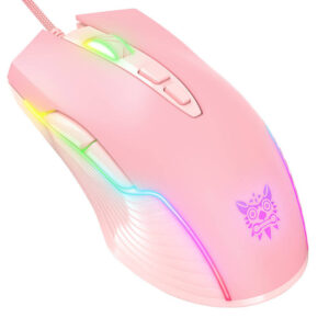 ONIKUMA CW905 Pink – Souris Gaming USB Filaire RGB