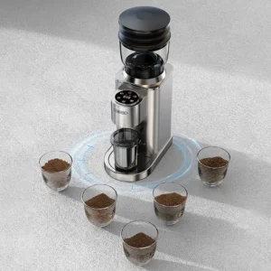 Moulin à café électrique HiBREW G7 – Broyeur conique inox 48 réglages