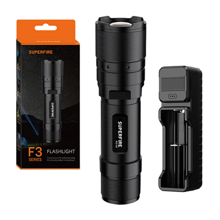 Lampe de poche Superfire F3-L2, 570lm - Ypsilon Computers