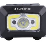 Lampe frontale Superfire X30, 340 lm, USB, 5 modes, 130 m