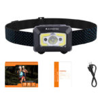 Lampe frontale Superfire X30, 340 lm, USB, 5 modes, 130 m