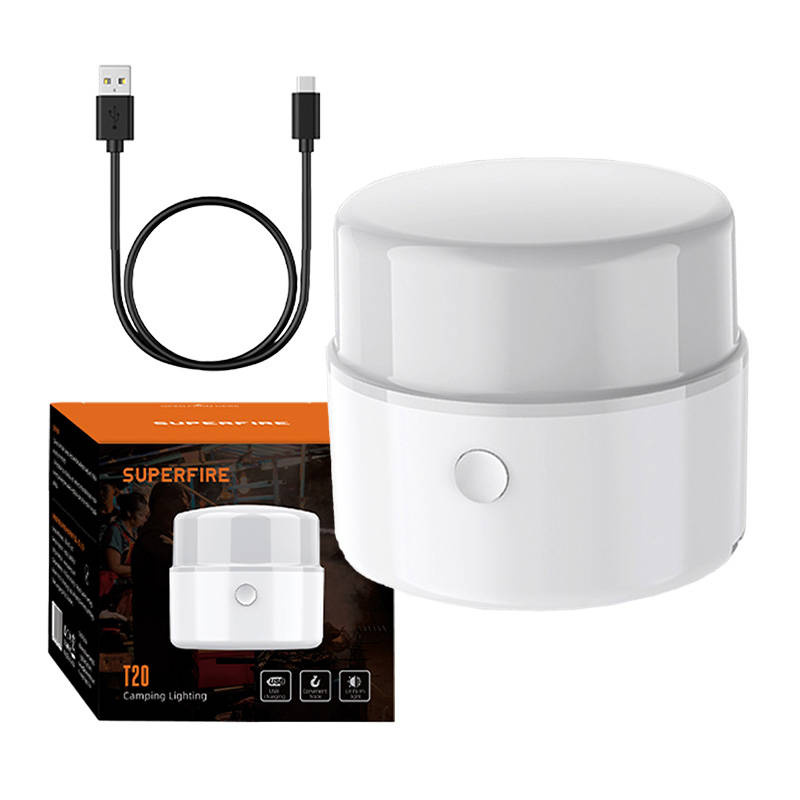 Lampe de camping Superfire T20, 180lm, USB - Ypsilon Computers