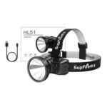 Lampe frontale Superfire HL51, 160 lm, micro-USB, 4 modes, 300 m