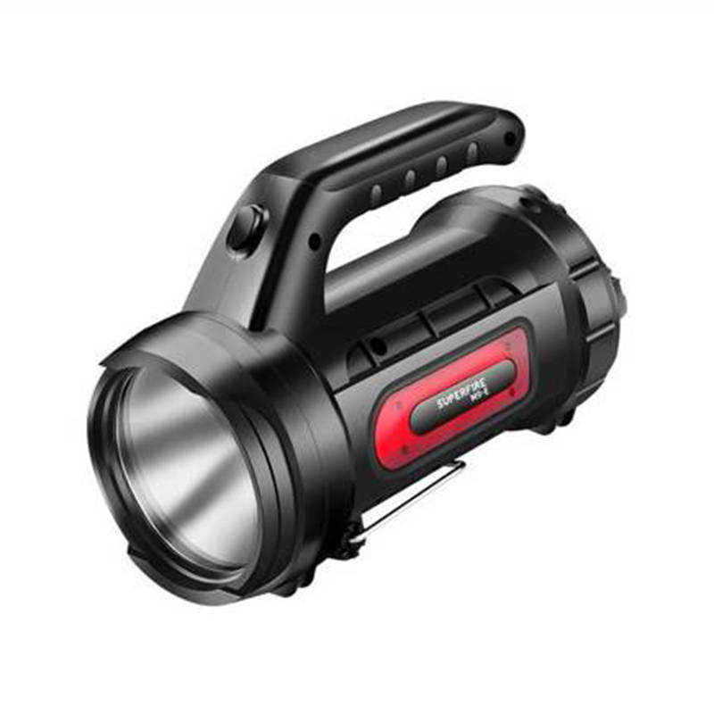 Superfire M9-E lampe de recherche - 900 lm, 473 m, 6000 mAh, 5h d'utilisation, batterie externe - Ypsilon Computers
