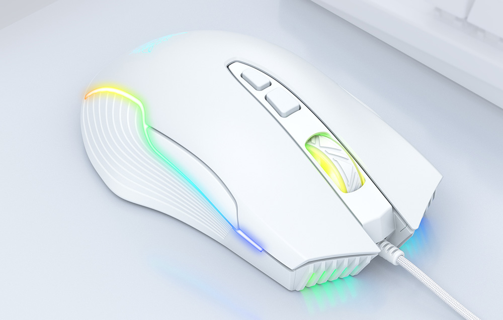 Souris Gaming Onikuma CW905 Blanche Filaire - Ypsilon Computers