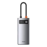 Hub 4en1 Baseus Metal Gleam Series, USB-C vers USB 3.0 + USB 2.0 + HDMI + USB-C PD