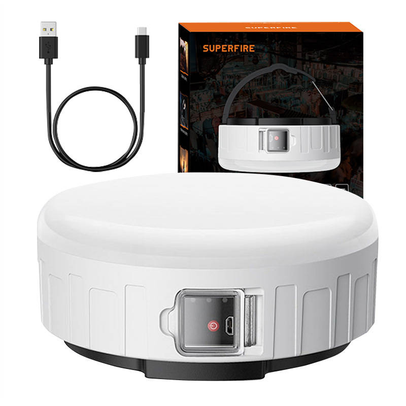 Superfire T25 lampe de camping, 400 lm, USB, 3 modes - Ypsilon Computers