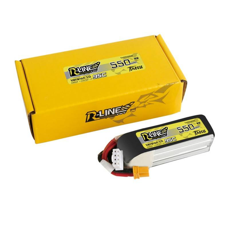 Batterie Tattu R-Line 550mAh 11.1V 95C 3S1P XT30 - Ypsilon Computers