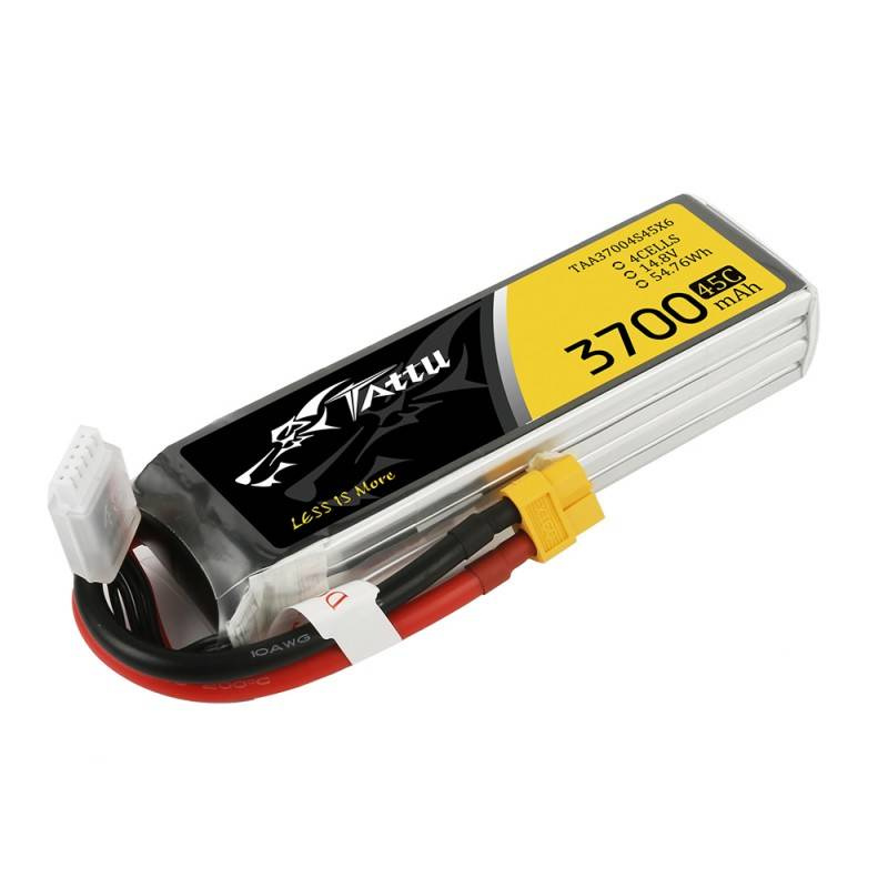 Batterie Tattu 3700mAh 14,8V 45C 4S1P - Ypsilon Computers