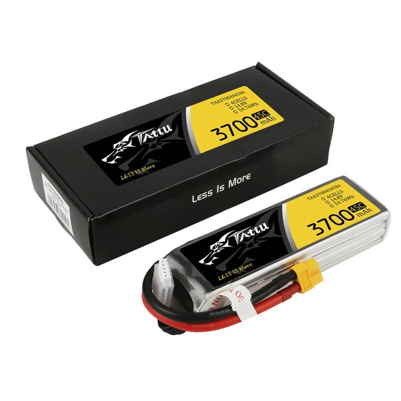 Batterie Tattu 3700mAh 14,8V 45C 4S1P - Ypsilon Computers