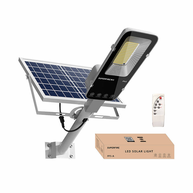 Lampe solaire Superfire FF5-A, 63W, 500lm, 5000mAh - Ypsilon Computers