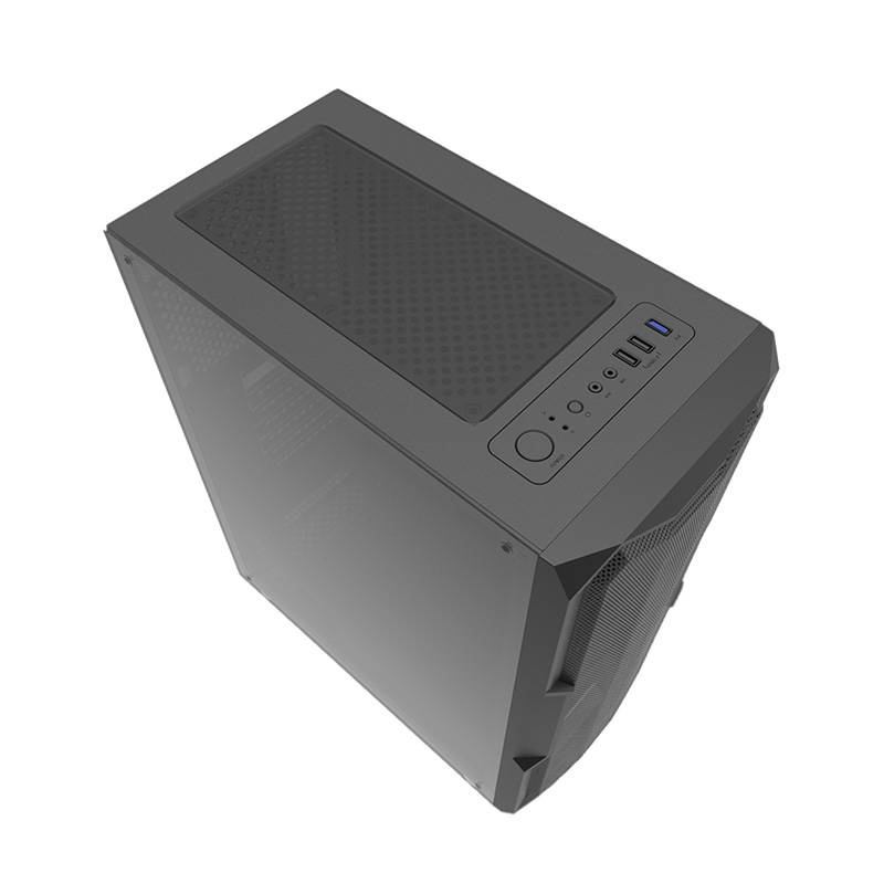 Boîtier d'ordinateur Darkflash Aquarius Mesh (noir) - Ypsilon Computers