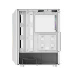 Boîtier d&rsquo;ordinateur Darkflash DK151 LED (blanc) + 3 ventilateurs RGB