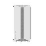 Boîtier d&rsquo;ordinateur Darkflash DK151 LED (blanc) + 3 ventilateurs RGB