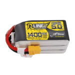 Batterie Tattu R-Line 5.0 1400mAh 22.2V 150C 6S1P XT60