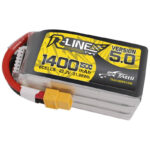 Batterie Tattu R-Line 5.0 1400mAh 22.2V 150C 6S1P XT60
