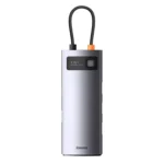 Hub 4en1 Baseus Metal Gleam Series, USB-C vers 4x USB 3.0