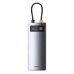 Hub 4en1 Baseus Metal Gleam Series, USB-C vers 4x USB 3.0