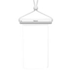 Sac à smartphone étanche Baseus Cylinder Slide-cover (blanc)