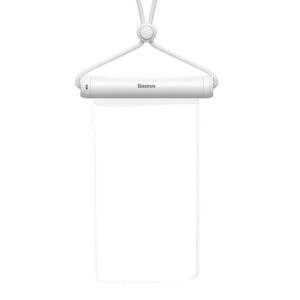 Sac à smartphone étanche Baseus Cylinder Slide-cover (blanc)
