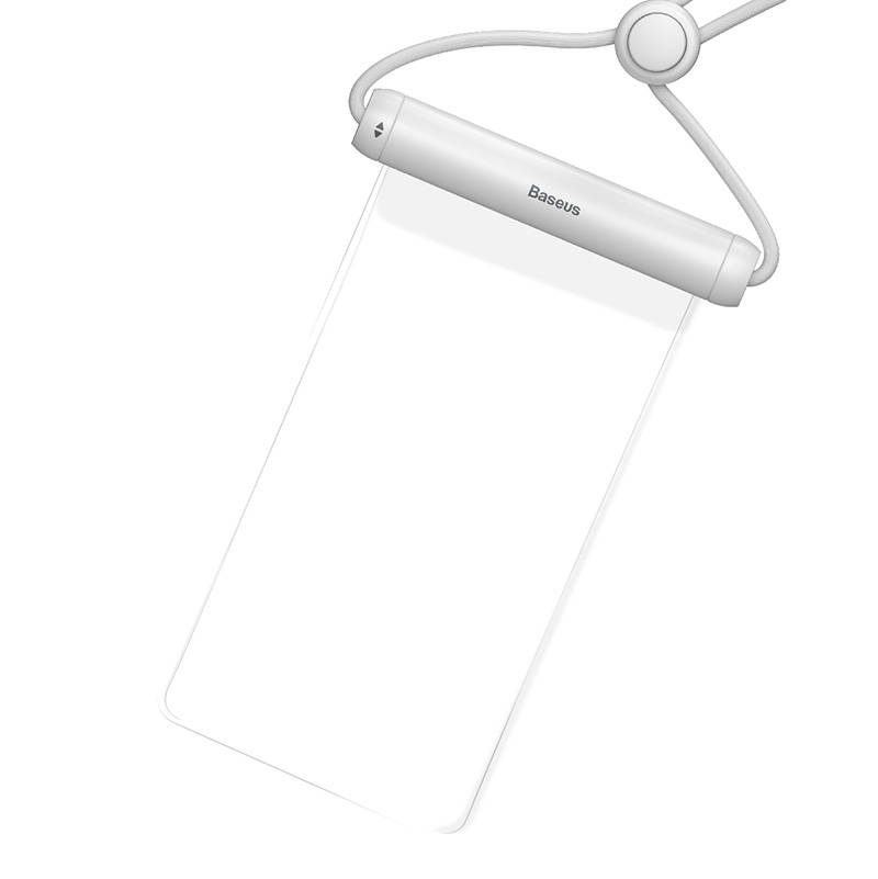 Sac à smartphone étanche Baseus Cylinder Slide-cover (blanc) - Ypsilon Computers