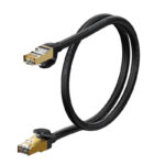 Baseus Ethernet RJ45, câble réseau 10Gbps, 1m (noir)