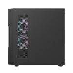 Boîtier d&rsquo;ordinateur Darkflash DK431 Mesh (noir) + 4 ventilateurs ARGB