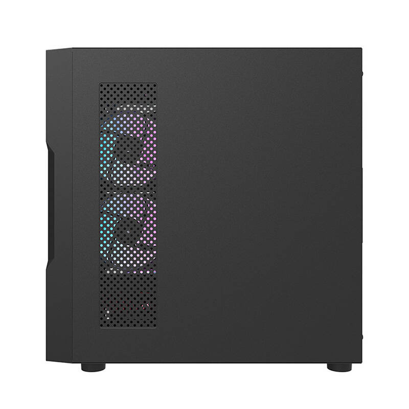 Boîtier d'ordinateur Darkflash DK431 Mesh (noir) + 4 ventilateurs ARGB - Ypsilon Computers