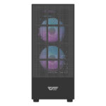 Boîtier Darkflash A290 (noir) + 3 ventilateurs
