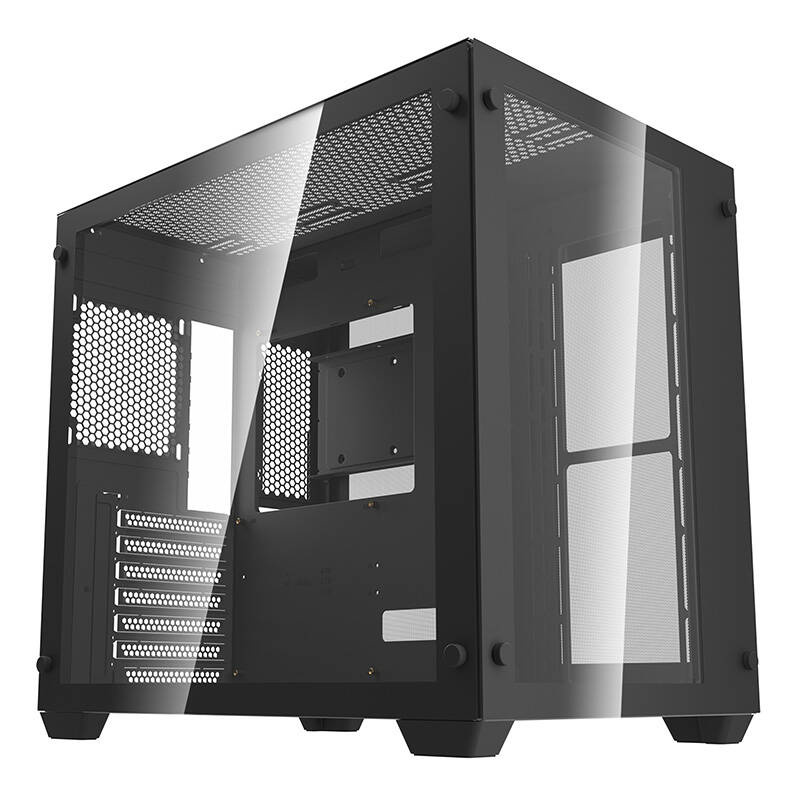 Boîtier d'ordinateur Darkflash C285 (Noir) - Ypsilon Computers