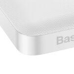 Batterie externe Baseus Bipow 10000mAh, 20W (blanc)