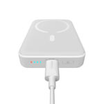 Powerbank Baseus Magnétique, 10000mAh, USB-C 20W, MagSafe (blanc)
