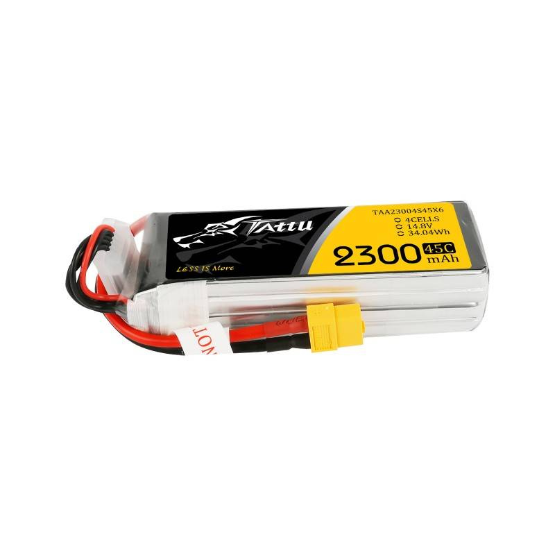 Batterie Tattu 2300mAh 14,8V 75C 4S1P XT60 - Ypsilon Computers