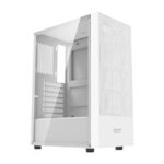 Boîtier d&rsquo;ordinateur Darkflash A290 (blanc) + 3 ventilateurs RGB