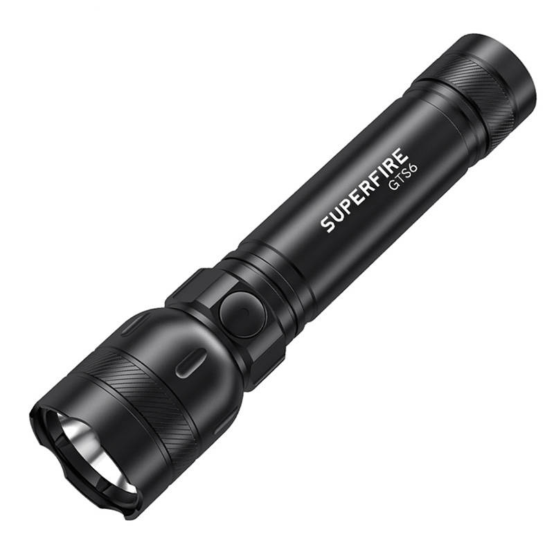 Lampe de poche Superfire GTS6, 360 lm, USB-C, 7W, 5 modes, 150m - Ypsilon Computers