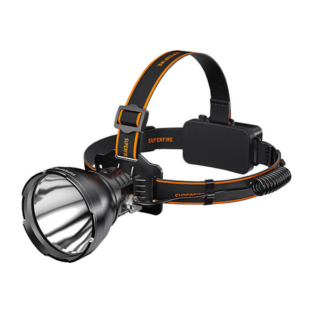 Lampe frontale Superfire HL60 - 2300 lm, 4 modes, 330 m, 36W LED - Ypsilon Computers