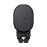 Support de voiture sans fil de charge gravitationnelle Stable Baseus Pro 15W (noir)