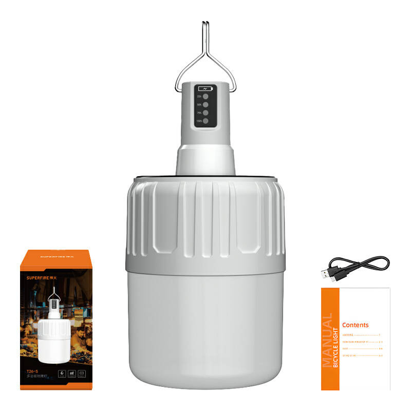 Lampe de camping Superfire T26-S, 500 lm, solaire, 18W, 3 modes - Ypsilon Computers