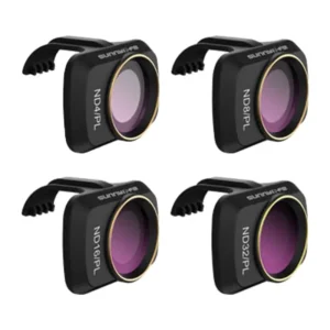 Ensemble de 4 filtres ND-PL 4/8/16/32 Sunnylife pour DJI Mini 2 SE / Mini 2 (MM-FI9255) - Ypsilon Computers