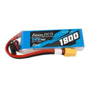 GensAce G-Tech LiPo 1800mAh 7.4V 45C 2S1P Batterie XT60