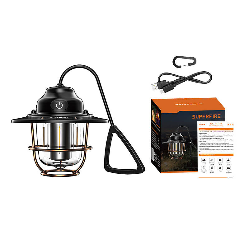 Lampe de camping Superfire T57, 7 modes - Ypsilon Computers
