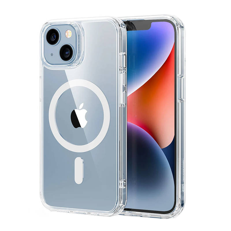 Coque ESR Classic Hybrid pour iPhone 14 Plus, Magsafe (transparente) - Ypsilon Computers