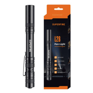 Lampe de poche Superfire L28, 121 lm, 5W, 52 m, 5 modes - Ypsilon Computers