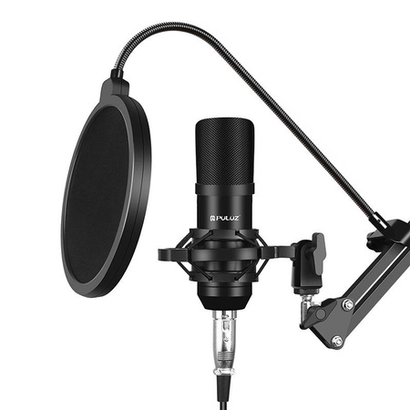 Microphone à condensateur Puluz PU612B Studio Broadcast - Ypsilon Computers