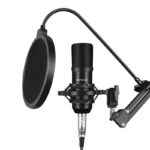 Microphone à condensateur Puluz PU612B Studio Broadcast
