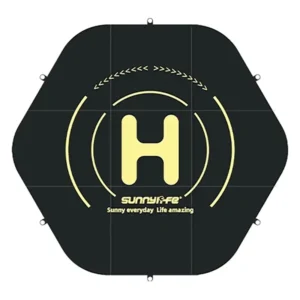Tapis d'atterrissage pour drones Sunnylife 110cm hexagonal - Double face (TJP10) - Ypsilon Computers